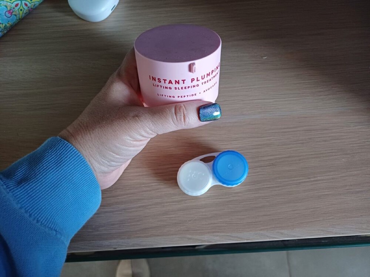 Travel light: Contact lens cases are perfect for small amounts of liquid essentials
